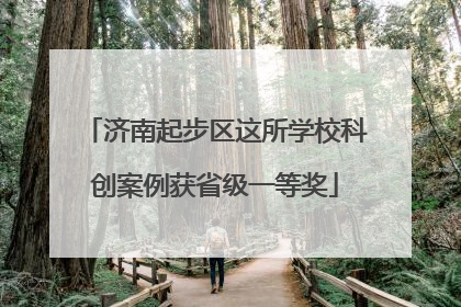 济南起步区这所学校科创案例获省级一等奖